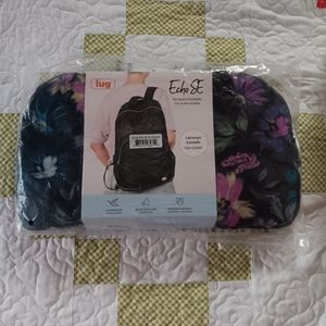 Lug Echo SE Packable Backpack in Bloom Black